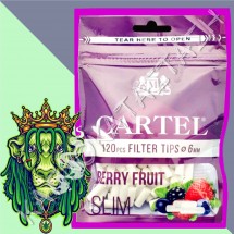 Φιλτράκια Cartel Berry Fruit Slim 6mm 